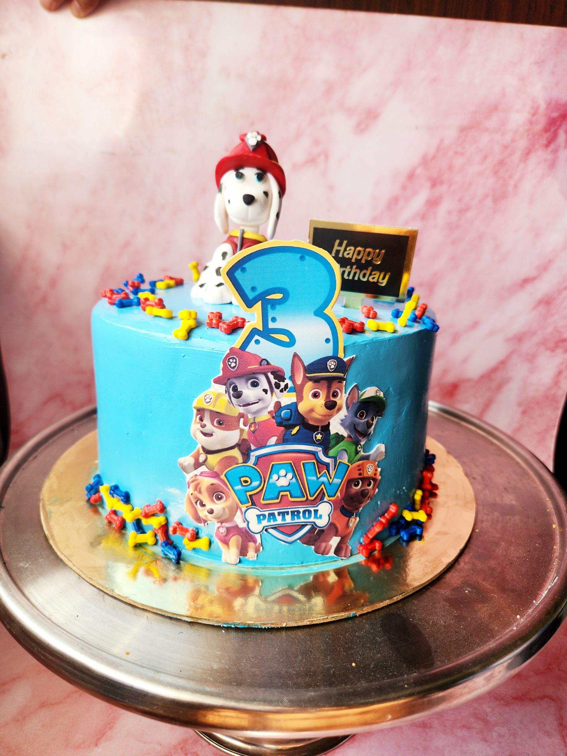 Paw Patrol Decorated Cake