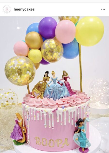 Disney Princess Decorated Cake