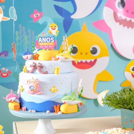 decoracao-festa-baby-shark