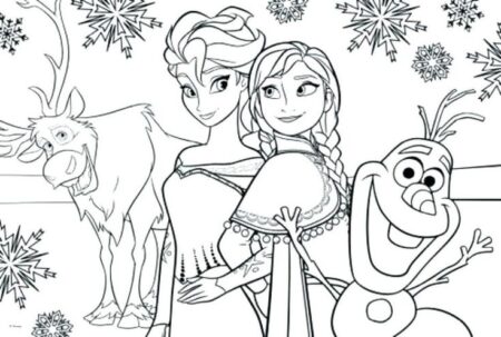 desenho-para-colorir-frozen