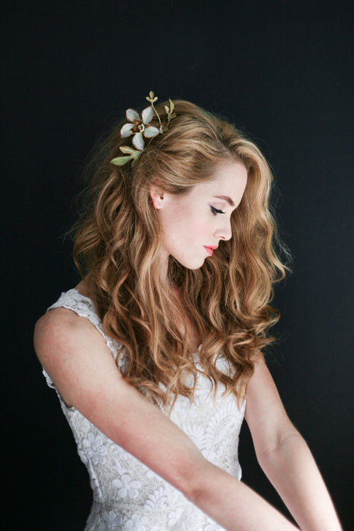 loose bridal hairstyle