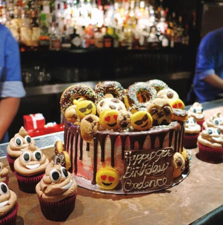 Decorated Emoji Cake