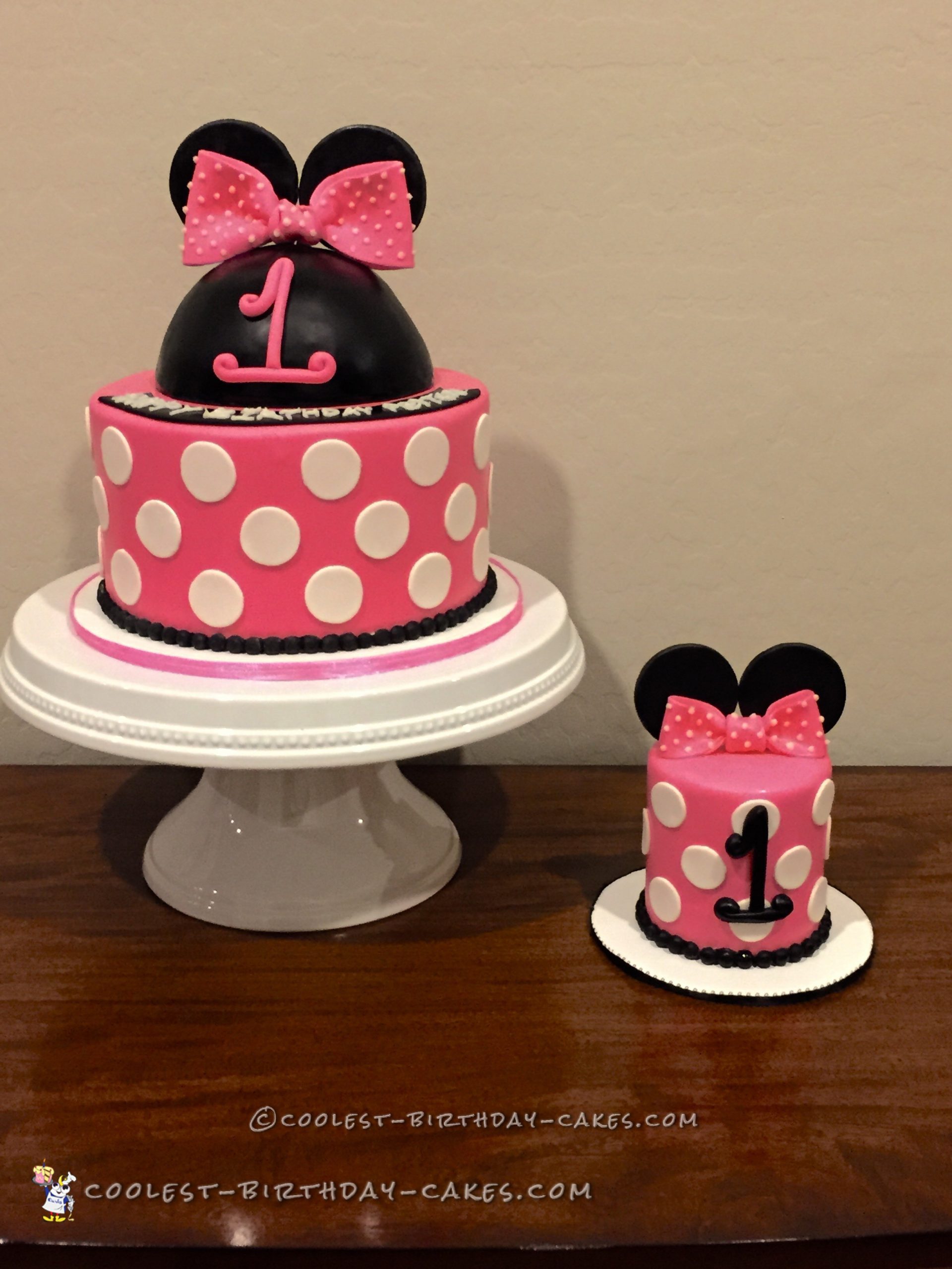 Minnie Decorated Cake