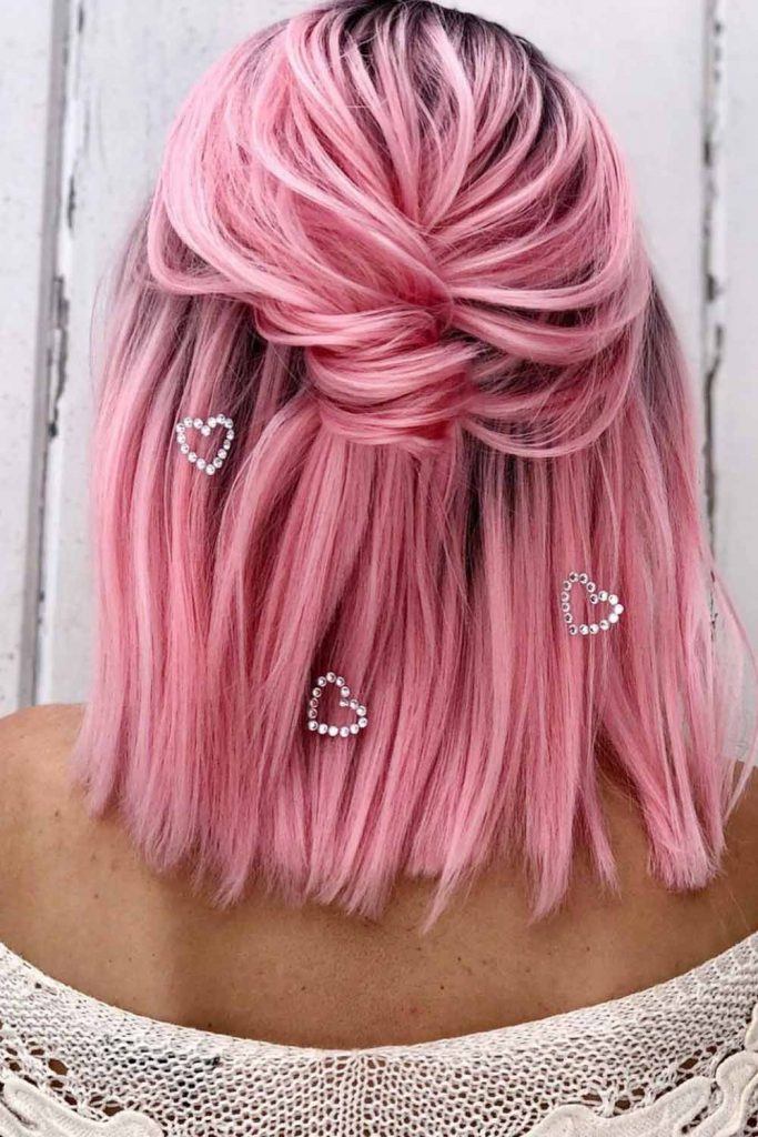 Pink hair