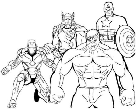 desenho-para-colorir-vingadores