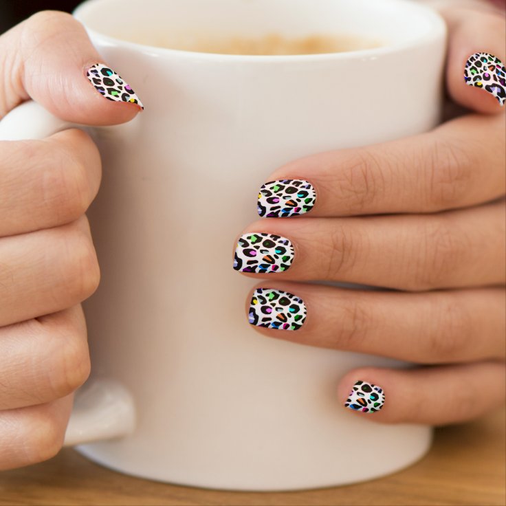 Zebra and Jaguar Decorated Nails