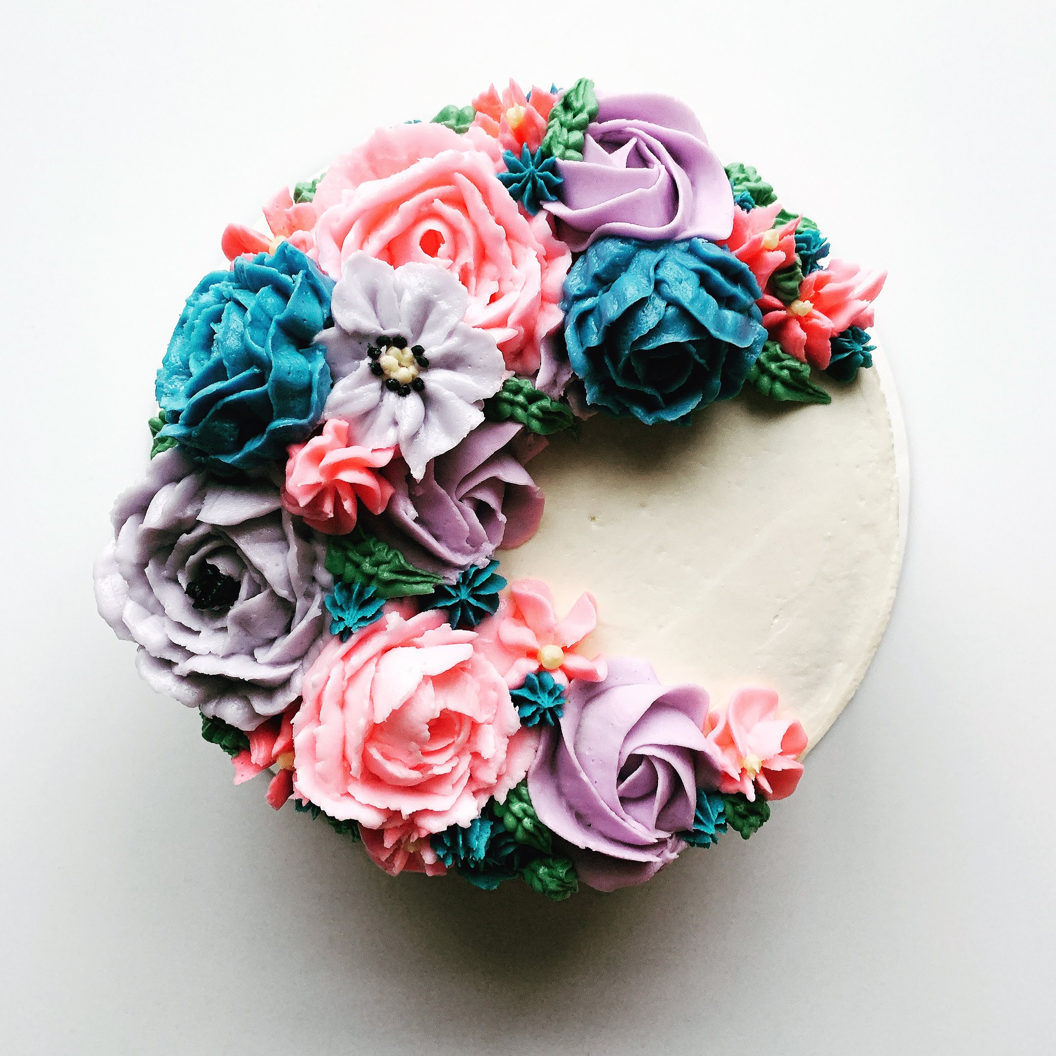 Flower Decorated Cake