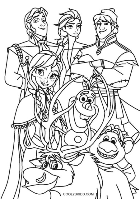 desenho-para-colorir-frozen