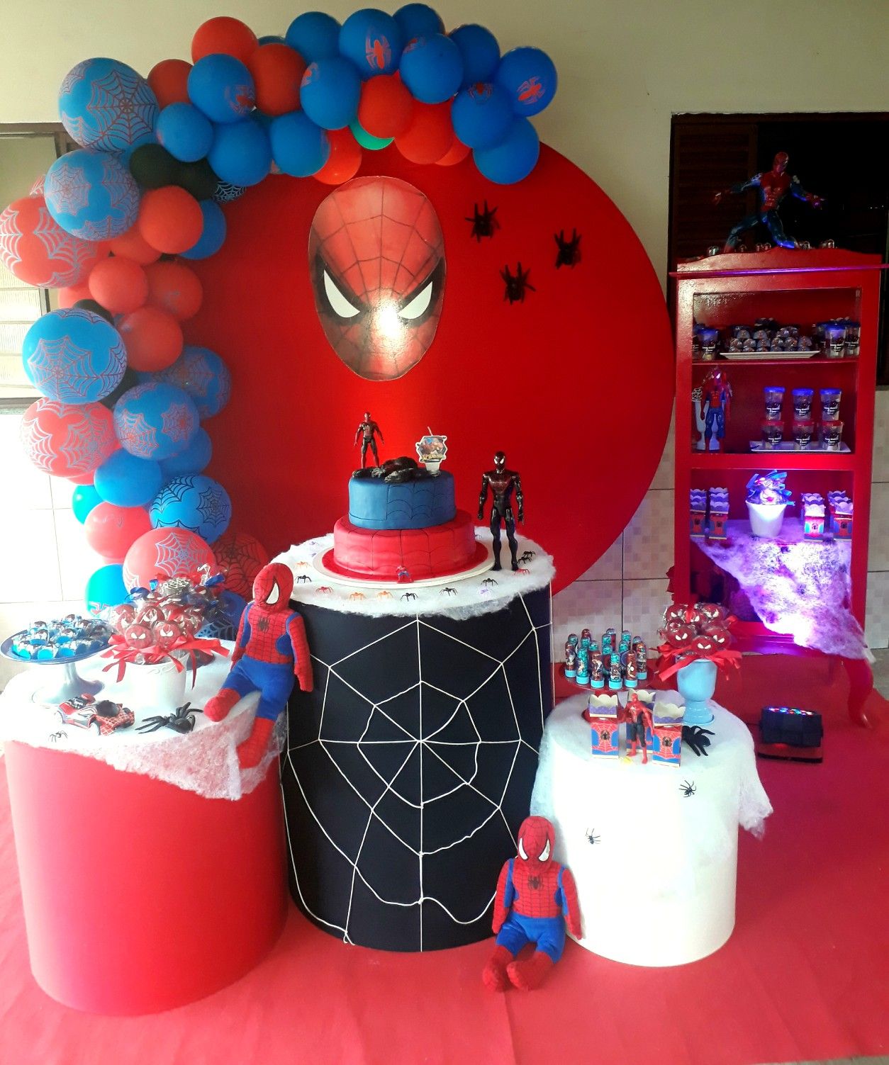 Decoracao Do Homem Aranha Simples