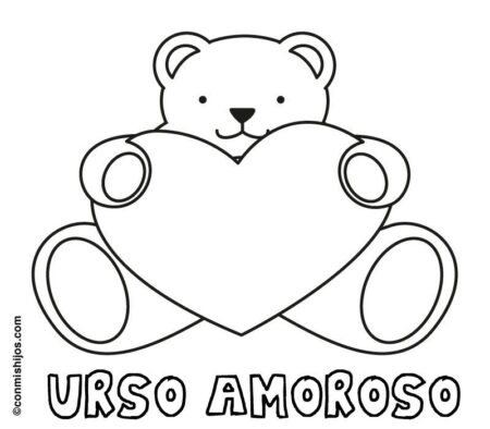 desenho-para-colorir-urso