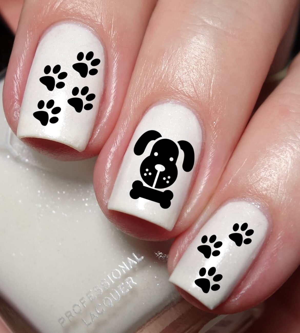 Nail Decoration PET Paw