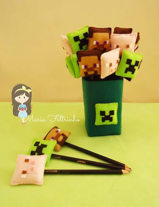 Lembrancinha Minecraft