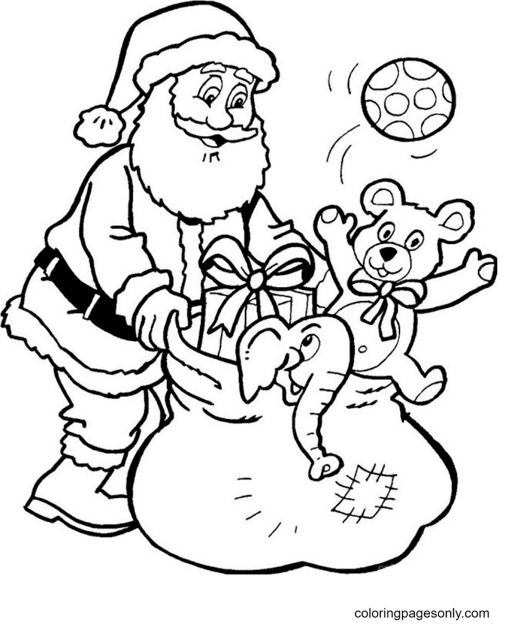 Santa Claus Coloring Pages