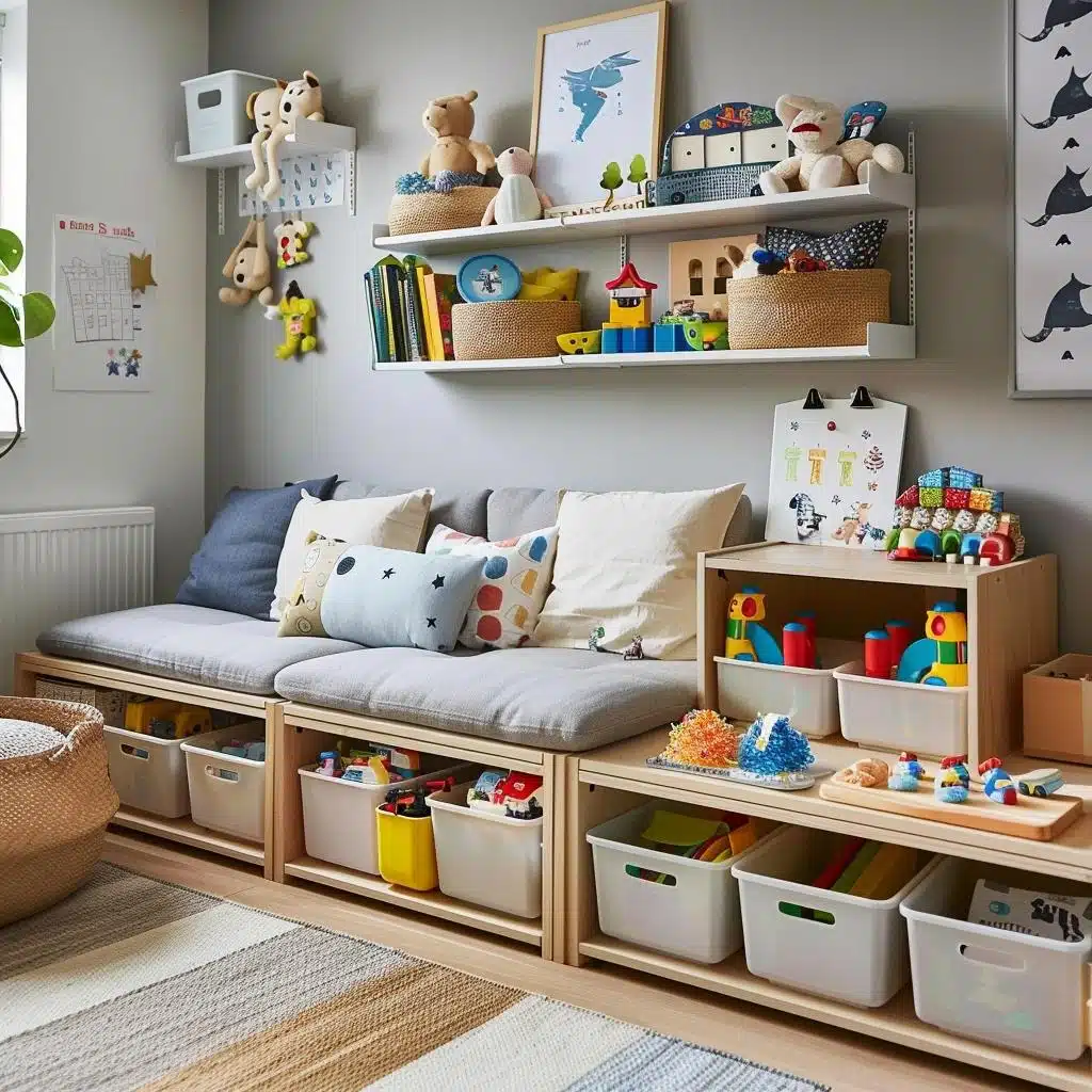 Creative Shelf for Children's Room