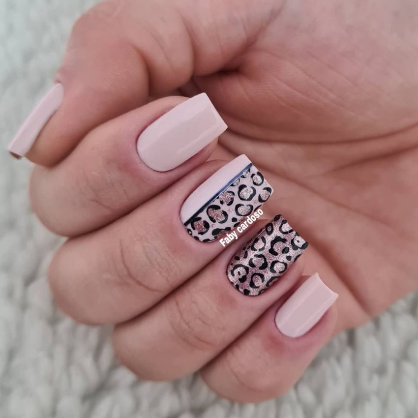 Unhas Decoradas Zebra E Onça