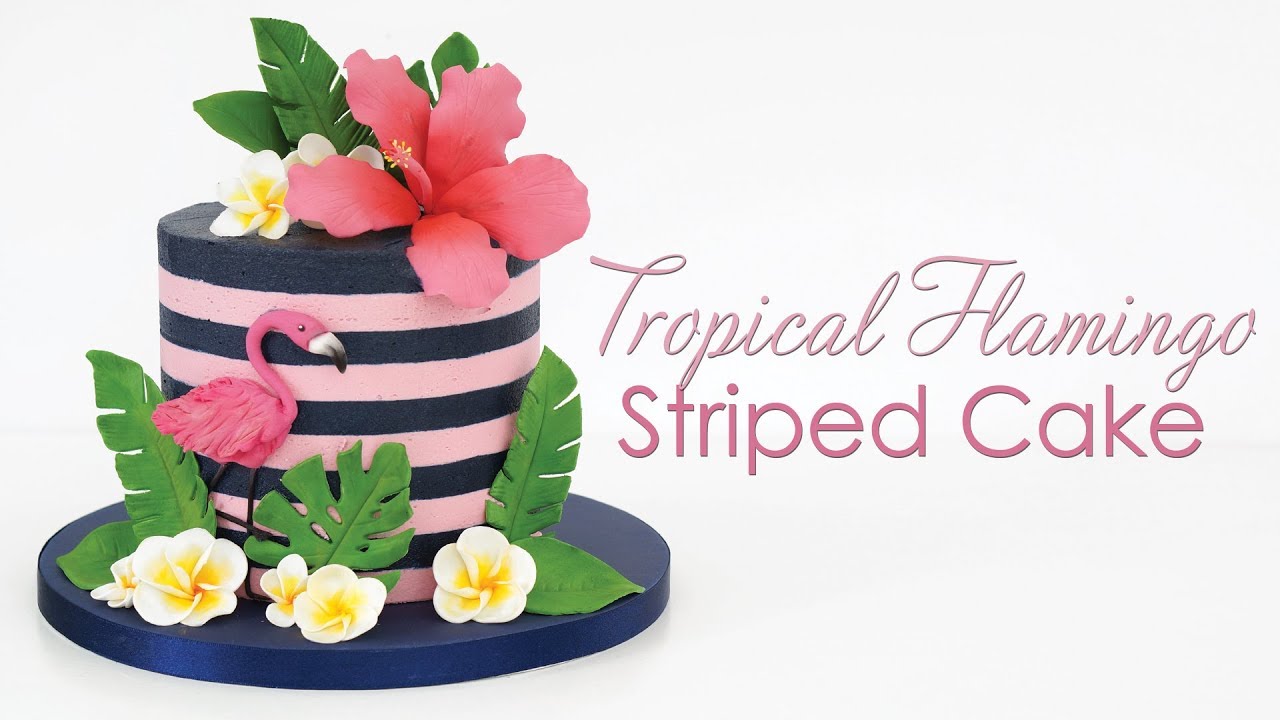 Flamingo Decorated Cake