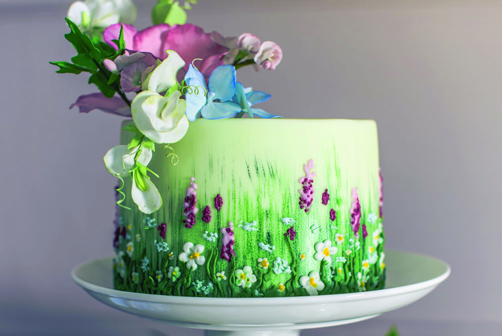 Flower Decorated Cake