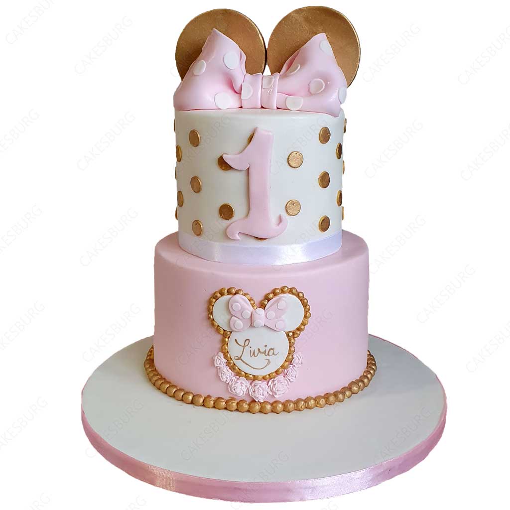 Minnie Decorated Cake