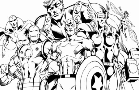 desenho-para-colorir-super-herois