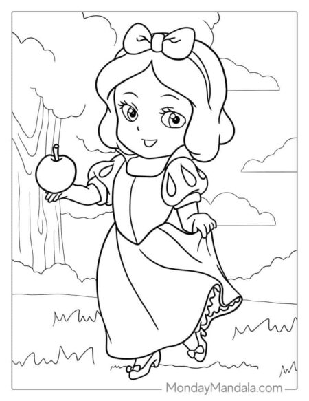 desenho-para-colorir-branca-de-neve