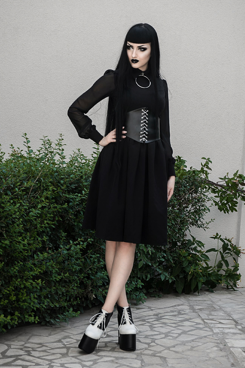 Fashion Look with Black dress