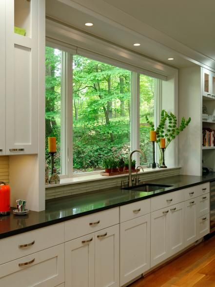 Kitchen Decoration With Window