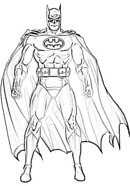 desenho-para-colorir-batman