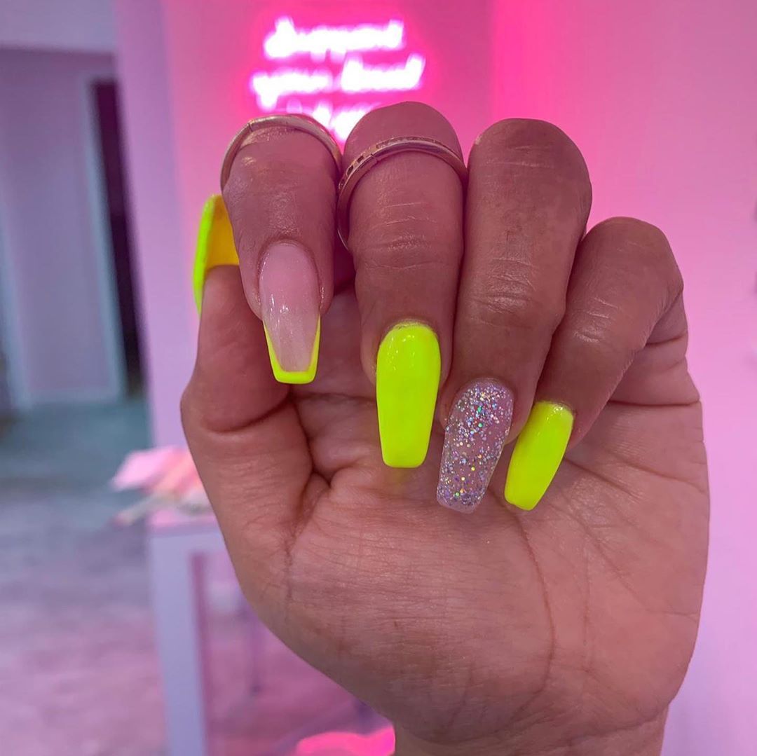 neon nails