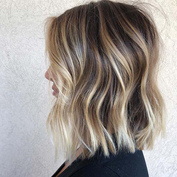 Long Bob Blonde