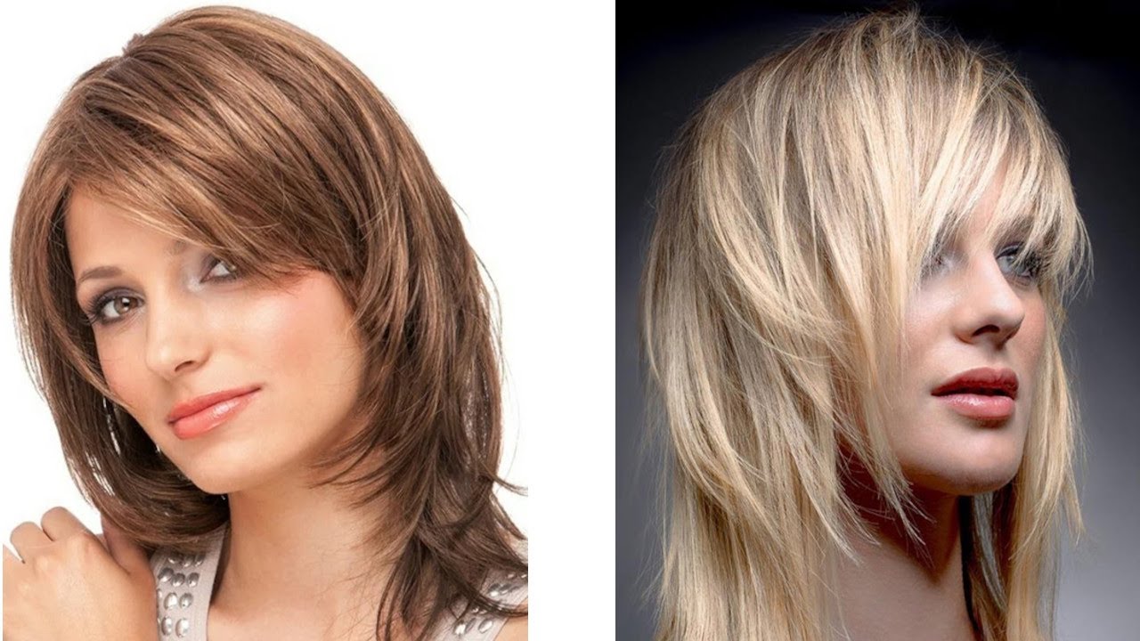 women's medium layered haircut