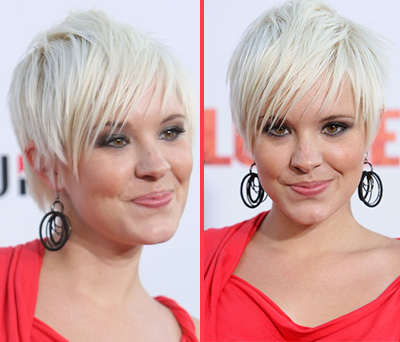 Platinum Short Hair