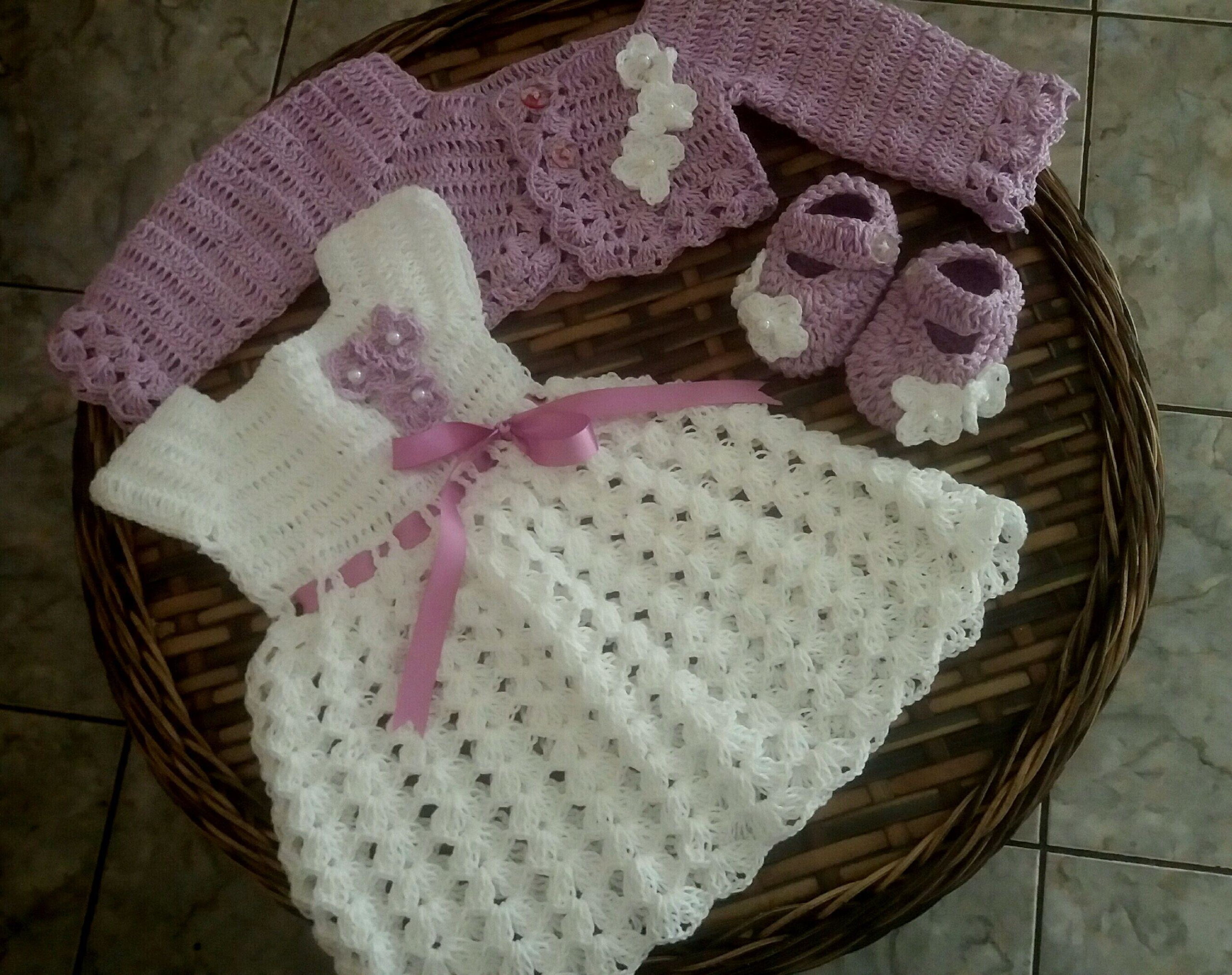 site:elo7.com.br Conjunto Infantil De Croche