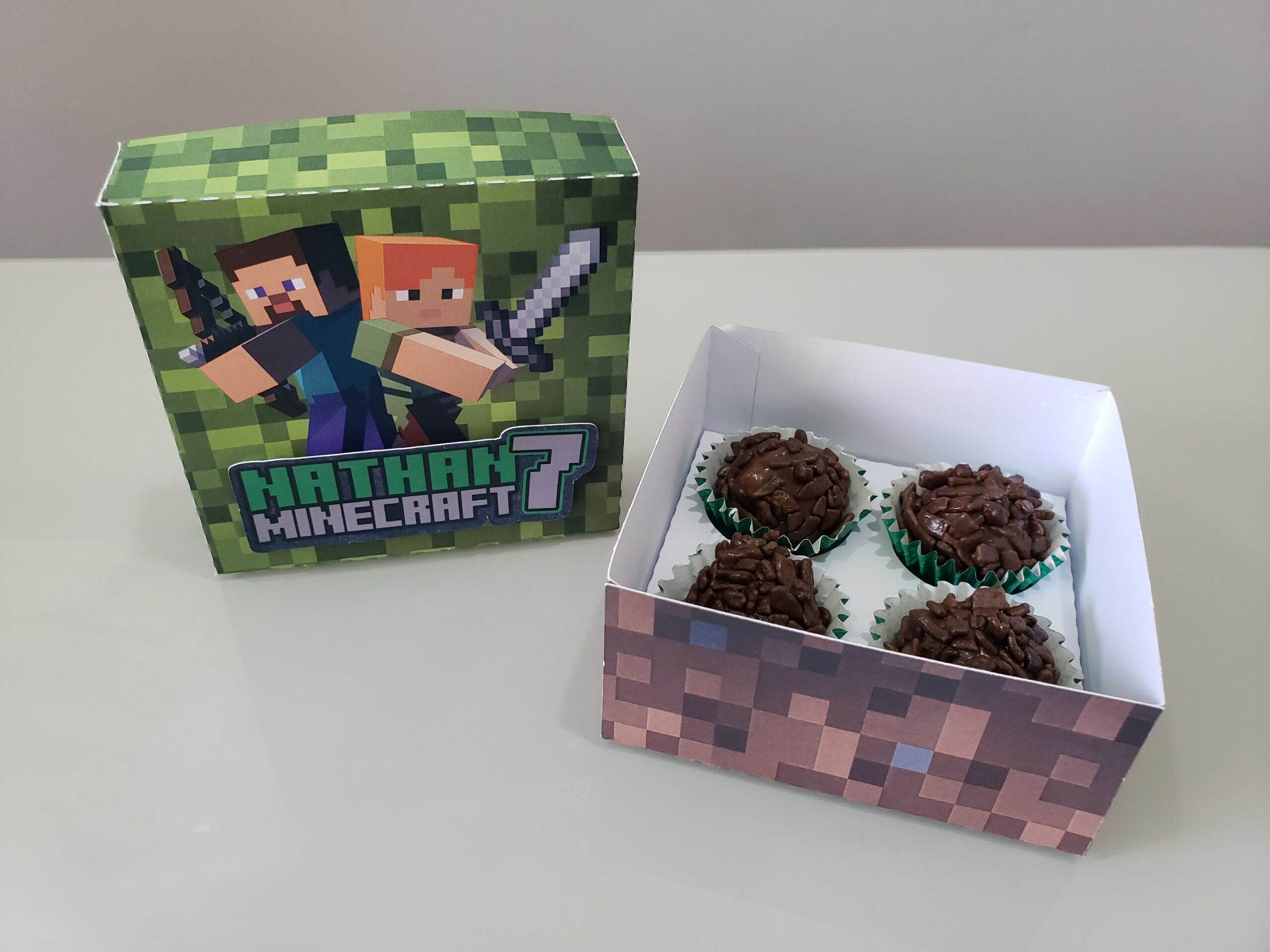 site:elo7.com.br Lembrancinha Minecraft