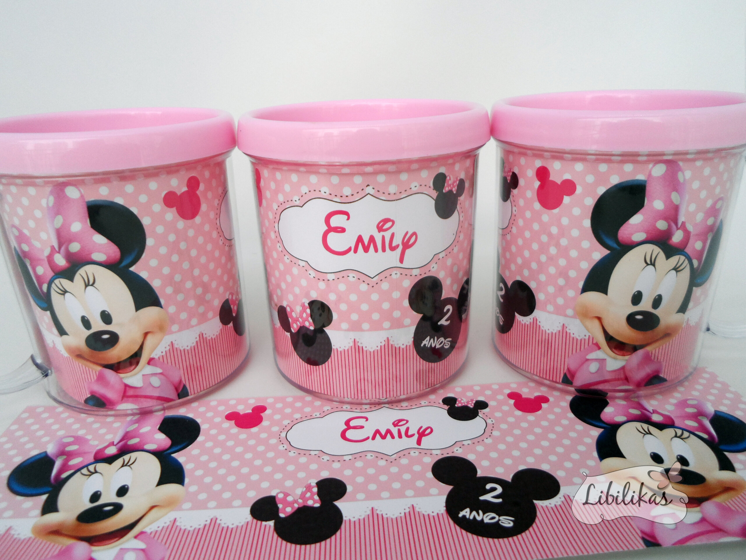 site:elo7.com.br Lembrancinha Minnie Rosa