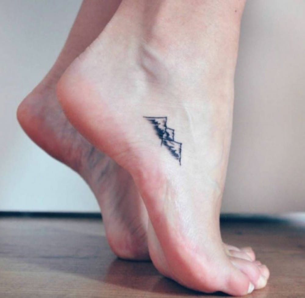 tattoo on foot