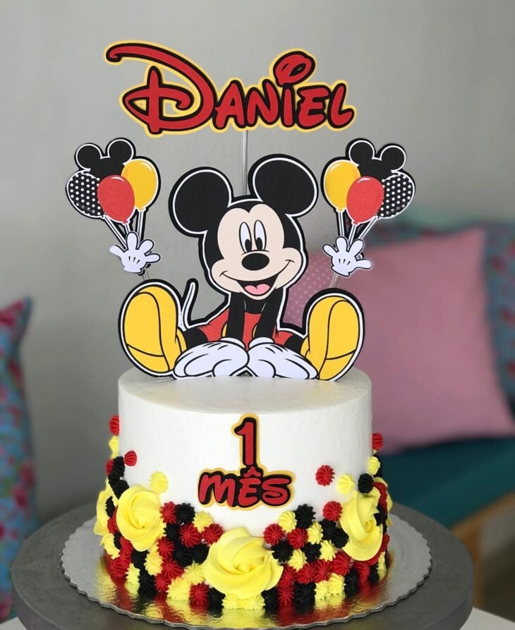 Bolo Decorado Mickey