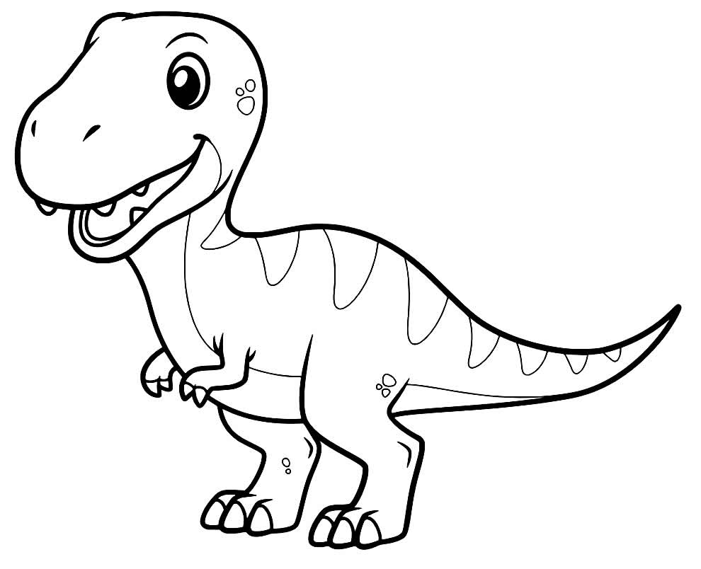 desenho-para-colorir-dinossauro