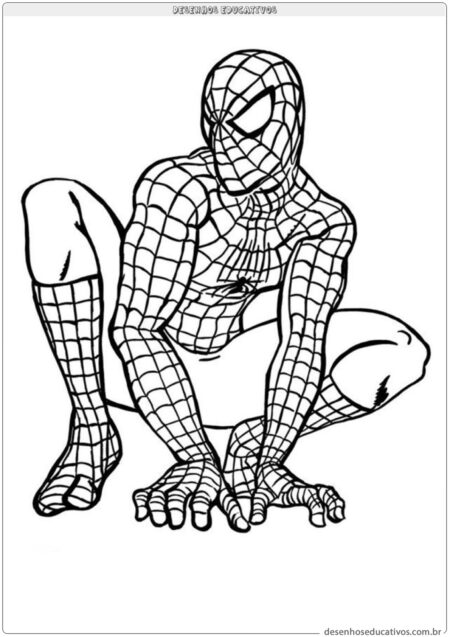 desenho-para-colorir-do-homem-aranha