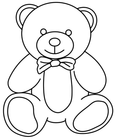 desenho-para-colorir-urso