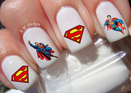 ideias-muito-lindas-de-unha-decorada-superman