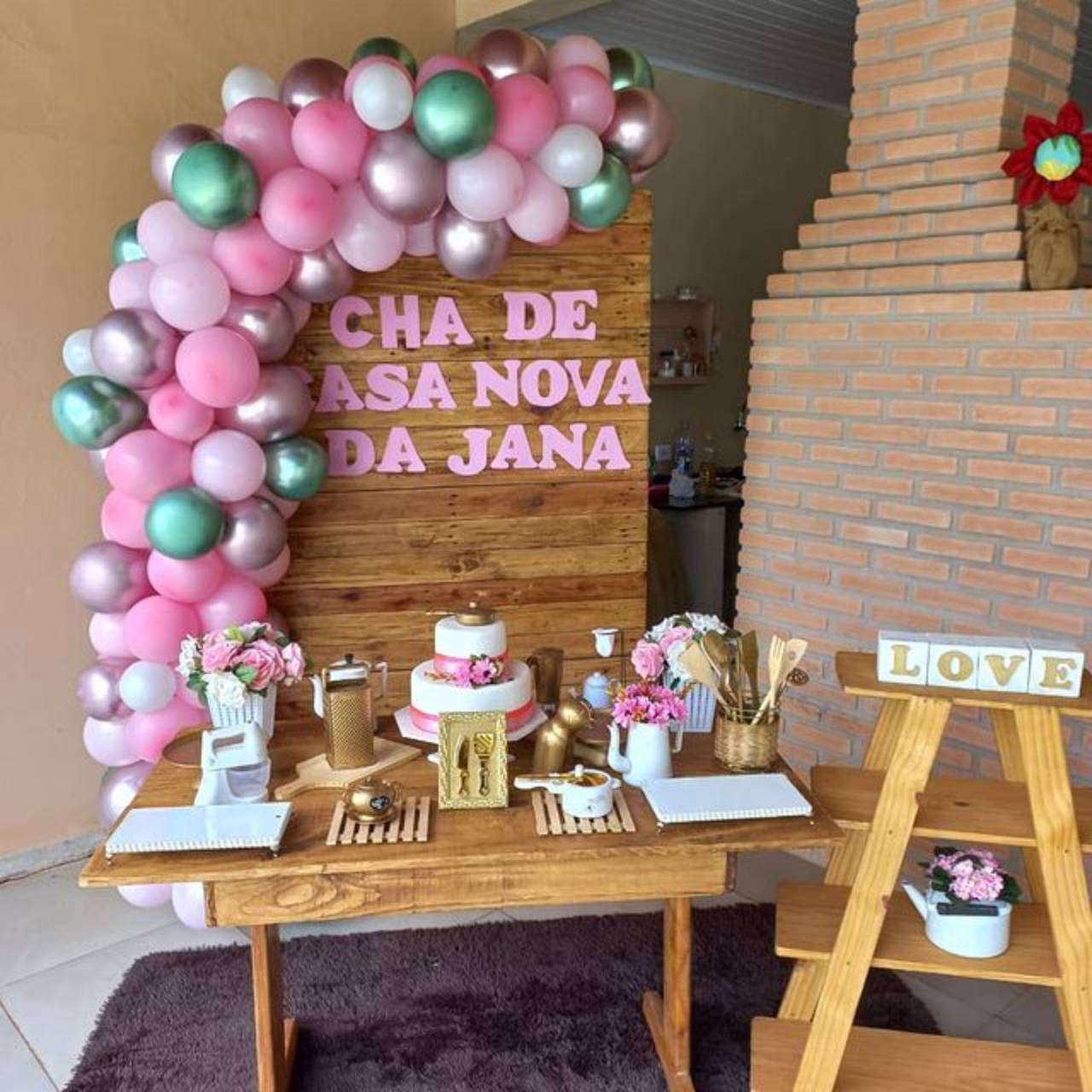 Decoração para O Chá de Casa Nova