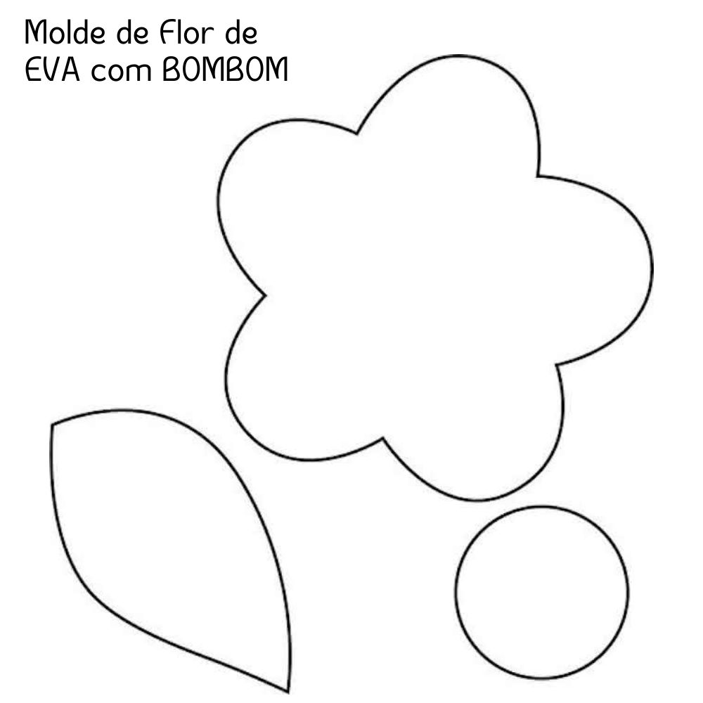 Moldes De Flores De Eva