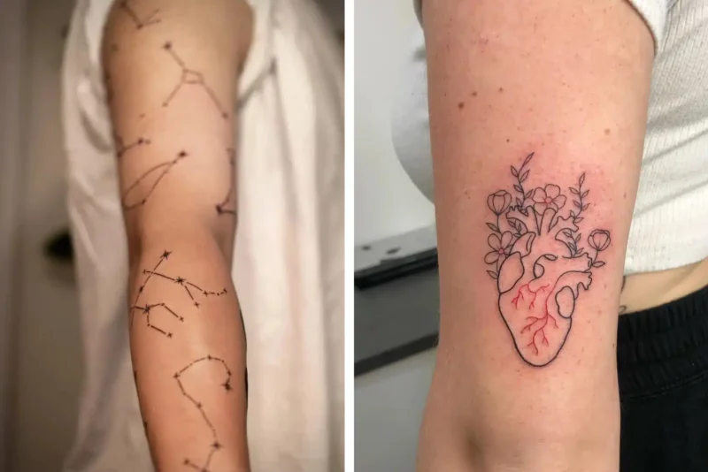 tatuagem pequena feminina