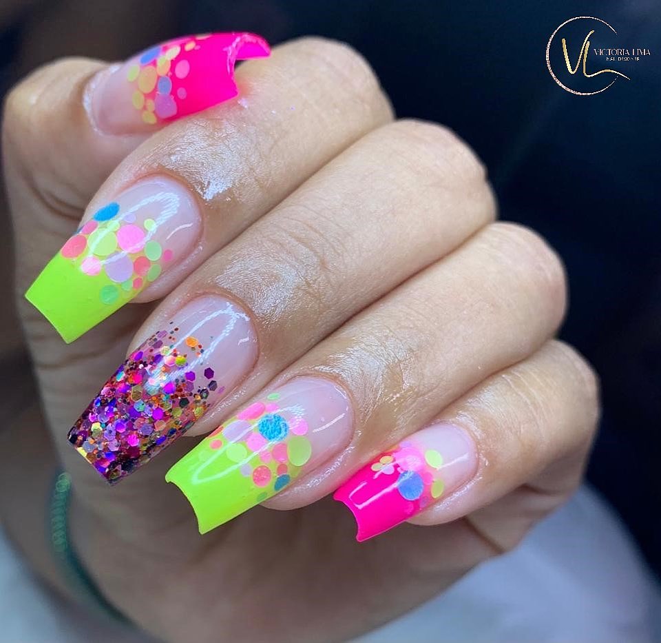 Unhas Neon