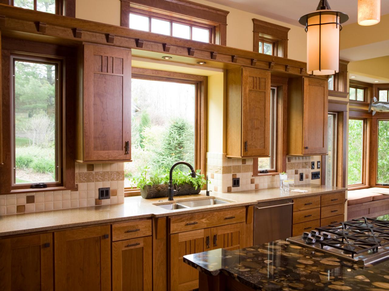 Kitchen Decoration With Window