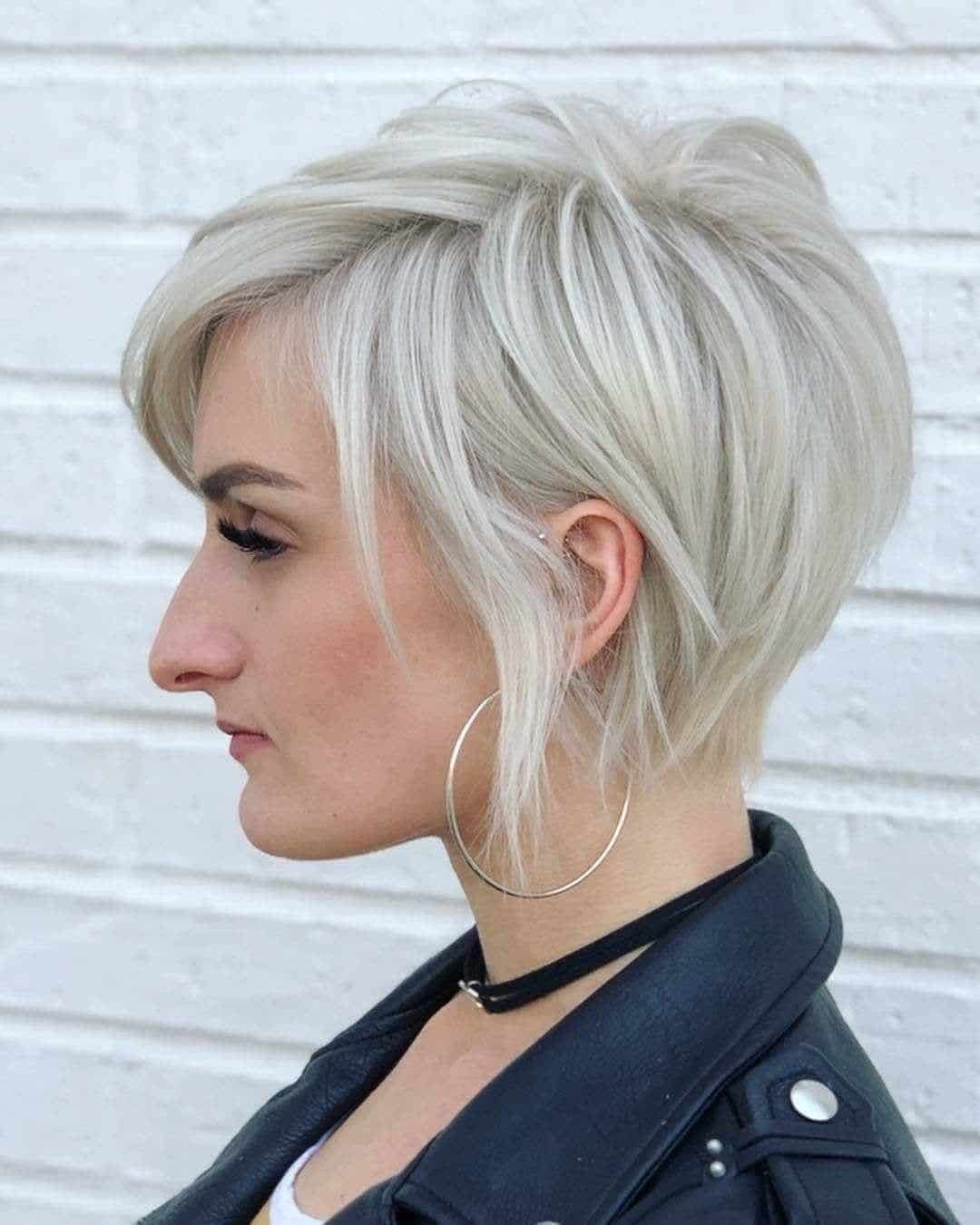 Platinum Short Hair