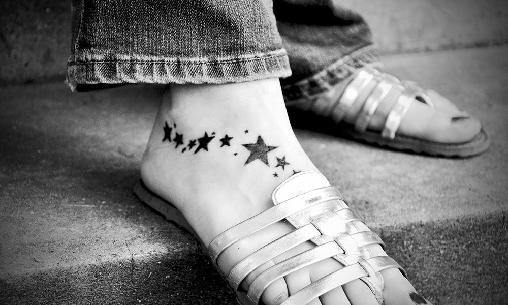 tattoo on foot