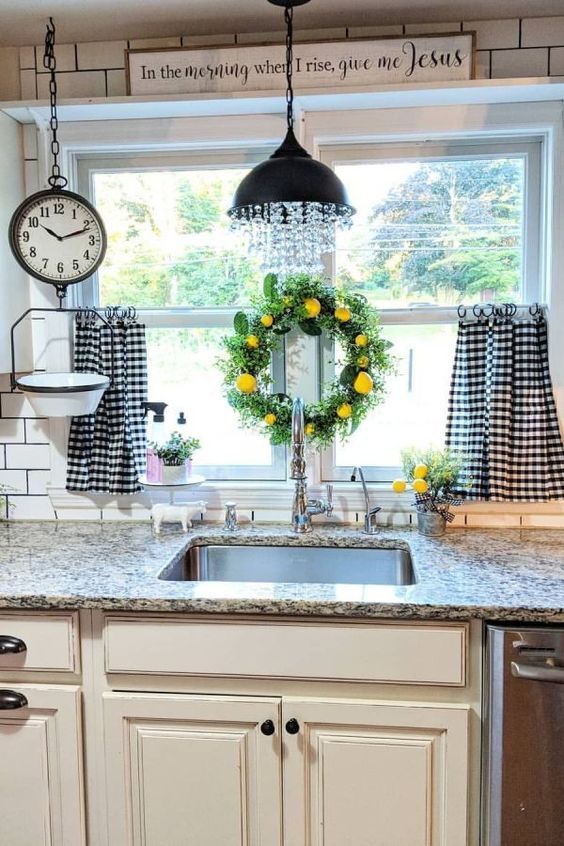 Kitchen Decoration With Window