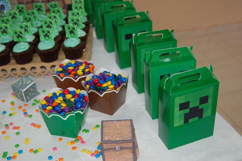 Lembrancinha Minecraft