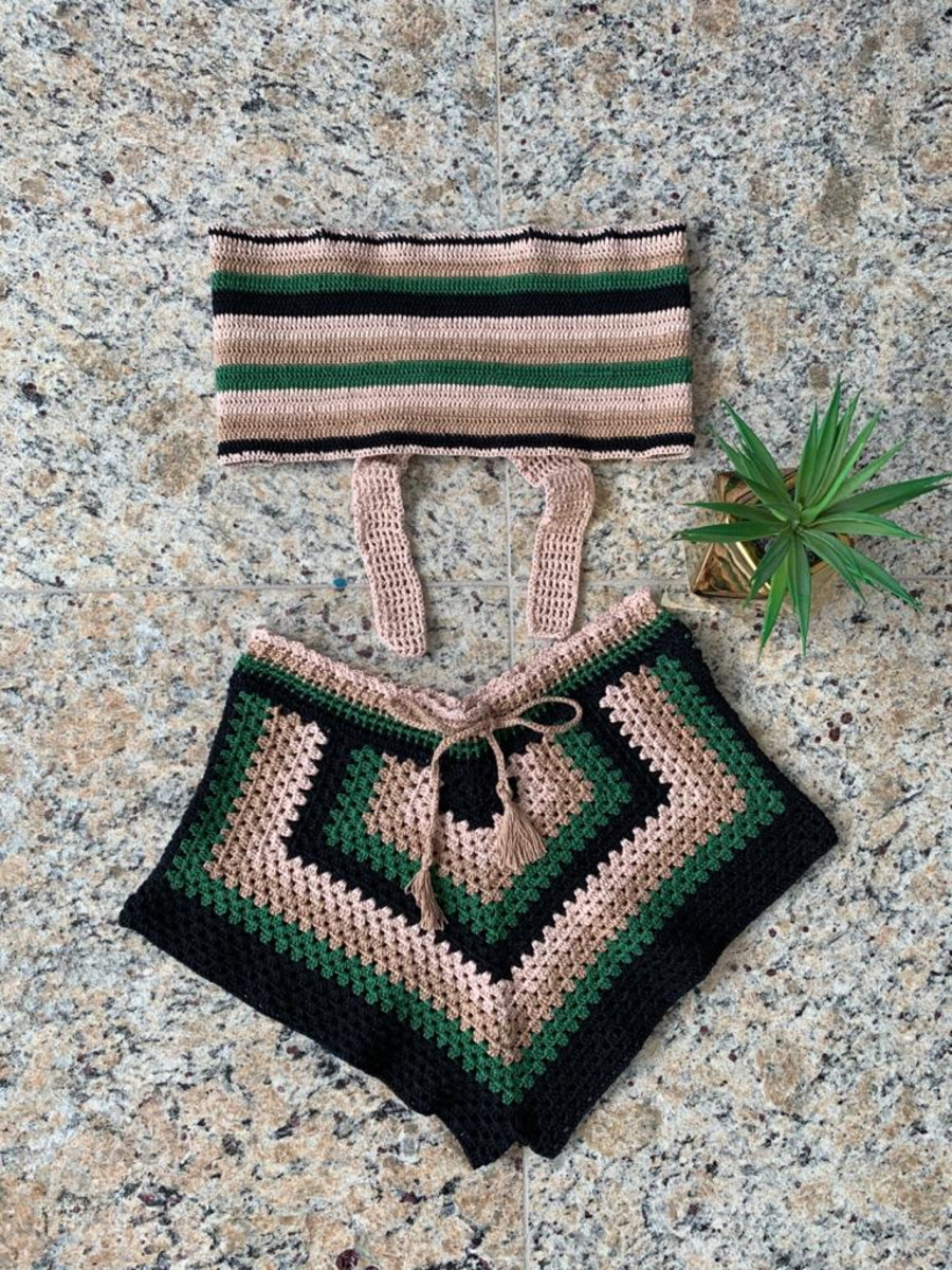 site:elo7.com.br Conjunto De Croche